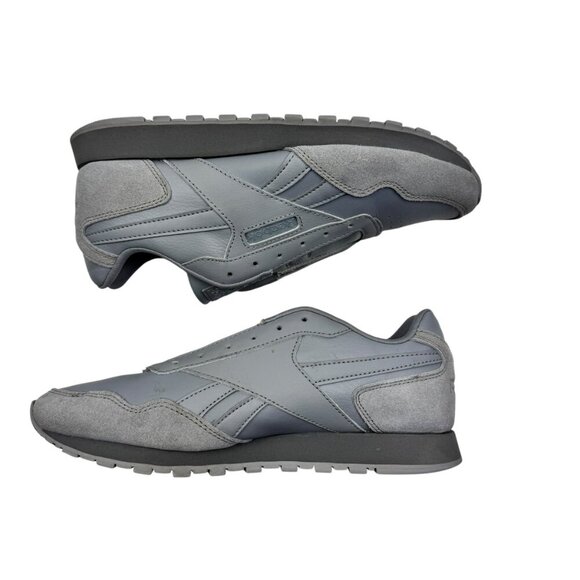 Reebok Classic Leather Harmon Sneakers Gray Tone on Tone Minimal Women's Size 9 - Picture 6 of 9